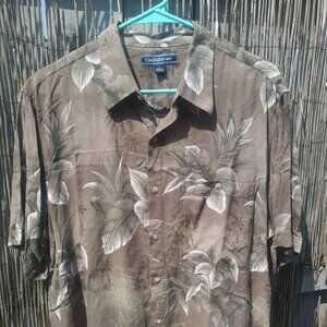 Crofts & Barrow Hawaiian Button Down Men - L